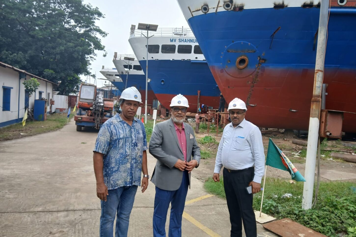 Indian delegation visit at KSBL, Narayanganj. (2)